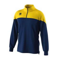 Dziecięca bluza dresowa Errea Blake. Niebieskie bluzy dla chłopców ERREA, bez wzorów, z dresówki, bez ramiączek, bez kaptura. Za 167.00 zł.