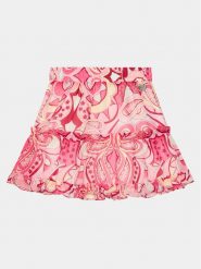 Guess Spódnica J4GD01 WA2T0 Różowy Regular Fit. Czerwone spódniczki dla dziewczynek Guess, z aplikacjami, z syntetyku. Za 399.99 zł.