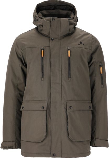Kurtka Whistler Wander W-Pro 10000. Szare kurtki męskie Whistler, na zimę, l, bez wzorów, z materiału, klasyczne, bez kaptura. Za 391.00 zł.
