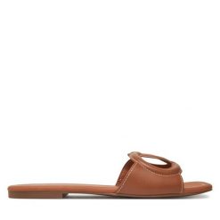Klapki Call It Spring. Brązowe klapki damskie Call it Spring, bez wzorów, bez obcasa. Za 179.99 zł.