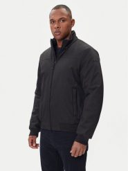 Geox Kurtka bomber Vincit M5620C T3127 F9000 Czarny Regular Fit. Czarne kurtki męskie Geox, m, bez wzorów, z syntetyku, bez kaptura. Za 809.99 zł.