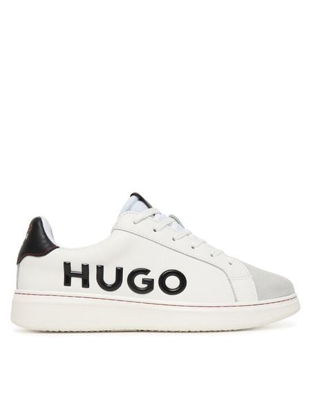 HUGO Sneakersy G01154 S Biały. Białe buty sportowe chłopięce Hugo, bez wzorów, bez zapięcia. Za 649.99 zł.