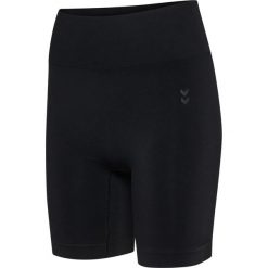 Szorty damskie Hummel Flow. Czarne legginsy damskie Hummel, bez wzorów. Za 191.00 zł.