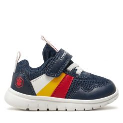 Sneakersy Lumberjack. Niebieskie trampki i tenisówki chłopięce Lumberjack, bez wzorów, bez zapięcia. Za 119.99 zł.