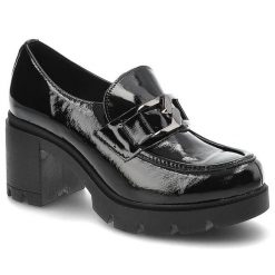 Czarne Półbuty Lemar Damskie Eleganckie Buty. Czarne półbuty damskie Lemar, na wiosnę, bez wzorów, ze skóry, biznesowe, bez obcasa, na obcasie, bez zapięcia. Za 369.00 zł.