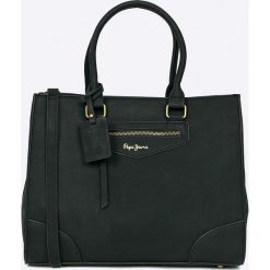 Pepe Jeans - Torebka Olivia. Brązowe torby na ramię damskie Pepe Jeans. W wyprzedaży za 229.90 zł.