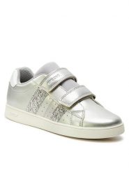Geox Sneakersy J Eclyper Girl J45LRA 000NF C1007 D Srebrny. Szare buty sportowe dziewczęce Geox, bez wzorów, ze skóry, bez zapięcia. Za 129.99 zł.