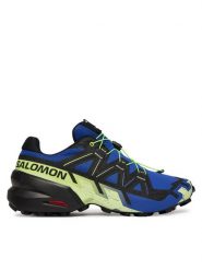 Salomon Buty do biegania Speedcross 6 L49145100 Niebieski. Niebieskie buty sportowe męskie Salomon, z materiału, bez zapięcia, do biegania. Za 639.99 zł.