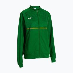 Bluza do biegania damska Joma Record III Full Zip. Zielone bluzy sportowe damskie Joma, m, bez wzorów, bez kaptura, do biegania. Za 129.99 zł.