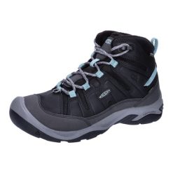 KEEN Buty trekkingowe damskie Circadia Mid Polar black/cloud blue r.38. Czarne trekkingi damskie Keen, na zimę, trekkingowe. Za 375.80 zł.