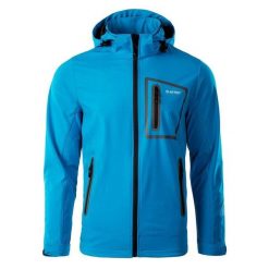 Kurtka Softshellowa Męska Nick. Czarne kurtki sportowe męskie Hi-tec, m, bez wzorów, z softshellu, trekkingowe. Za 317.99 zł.
