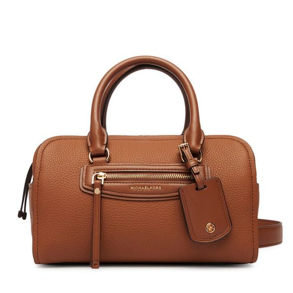 Torebka MICHAEL Michael Kors. Brązowe torebki do ręki damskie MICHAEL Michael Kors, bez wzorów, bez dodatków. Za 689.99 zł.