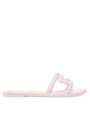 Melissa Klapki Melissa M Slide Ad 36148 Różowy. Czerwone klapki damskie Melissa, bez wzorów, z tworzywa sztucznego, bez obcasa. Za 149.99 zł.