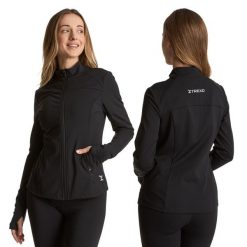 Bluza damska XTREXO Trexi Blouse. Czarne bluzy damskie XTREXO, bez wzorów, na fitness i siłownię. Za 89.99 zł.
