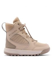 Columbia Śniegowce Youth Portlander 2078901 Brązowy. Brązowe buty zimowe chłopięce Columbia, bez wzorów, ze skóry, bez zapięcia. Za 369.99 zł.