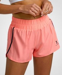Spodenki damskie Tenis/Padel Training. Czerwone szorty damskie NORDICDOTS, na lato, l, bez wzorów, z materiału, klasyczne, z standardowym stanem. Za 190.00 zł.