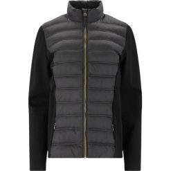 Damska kurtka puchowa Whistler Persle. Czarne kurtki damskie Whistler, na zimę, bez wzorów, z puchu, bez kaptura. W wyprzedaży za 239.99 zł.