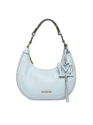LOVE MOSCHINO Torebka JC4095PP1OLI0701 Błękitny. Niebieskie torebki do ręki damskie Love Moschino, bez wzorów, ze skóry, bez dodatków. Za 766.99 zł.