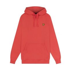 Bluza z kapturem Lyle & Scott. Brązowe bluzy męskie LYLE AND SCOTT, l, bez wzorów, z bawełny, z kapturem. Za 264.00 zł.