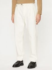 Tommy Hilfiger Chinosy MW0MW37733 Biały Regular Fit. Białe spodnie materiałowe męskie Tommy Hilfiger, m, bez wzorów, z bawełny. Za 449.99 zł.