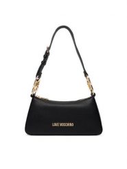 LOVE MOSCHINO Torebka JC4007PP1OLB0000 Czarny. Czarne torebki do ręki damskie Love Moschino, bez wzorów, ze skóry, bez dodatków. Za 859.99 zł.