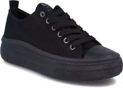 Lee Cooper Trampki Lee Cooper LCW-23-44-1624L czarny niskie tenisówki damskie 36. Czarne trampki i tenisówki damskie Lee Cooper, bez wzorów, bez zapięcia. Za 139.74 zł.
