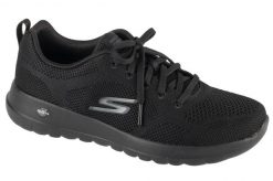 Buty sportowe Sneakersy damskie, Go Walk Joy - Violet. Czarne obuwie sportowe damskie Skechers, bez wzorów, z materiału, trekkingowe. Za 319.99 zł.
