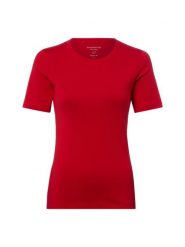 Brookshire Koszulka Kobiety Bawełna (100%) czerwony, XL. Czerwone t-shirty damskie brookshire, xl, bez wzorów, z bawełny, eleganckie, bez kołnierzyka. Za 79.95 zł.