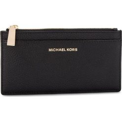 Duży Portfel Damski MICHAEL MICHAEL KORS - Money Pieces 32S8GF6D7L BLACK. Czarne portfele damskie marki MICHAEL Michael Kors, ze skóry. Za 369.00 zł.