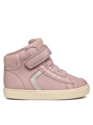 Geox Sneakersy B Gisli Girl B461MA 05402 C8014 S Różowy. Czerwone buty sportowe dziewczęce Geox, bez wzorów, ze skóry, bez zapięcia. Za 139.99 zł.