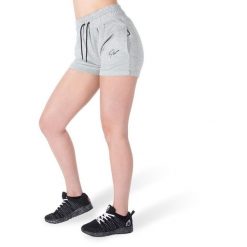 Pixley SweatSzorty - Szary. Szare obuwie sportowe damskie GORILLA WEAR, xs, bez wzorów, sportowe, na fitness i siłownię. Za 150.00 zł.