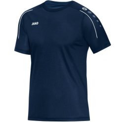 Koszulka Jako Classico. Niebieskie koszulki sportowe męskie Jako, s, bez wzorów, z materiału, bez kołnierzyka, bez ramiączek. Za 152.15 zł.