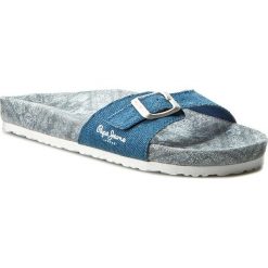 Klapki PEPE JEANS - Oban Betty PLS90258 Azzurro 520. Klapki damskie marki Pepe Jeans. W wyprzedaży za 179.00 zł.