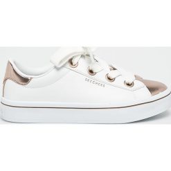 Skechers - Tenisówki. Szare trampki i tenisówki damskie Skechers. W wyprzedaży za 259.90 zł.