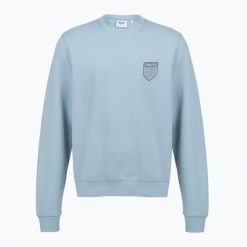 Bluza męska PROSTO Infine. Niebieskie bluzy męskie Prosto., m, bez wzorów, z bawełny, bez kaptura. Za 219.99 zł.