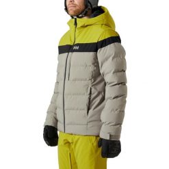 Kurtka Narciarska Męska Helly Hansen Bossanova Puffy. Szare kurtki snowboardowe męskie Helly Hansen, m, bez wzorów, bez kaptura, narciarskie. W wyprzedaży za 1,039.20 zł.