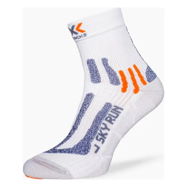 X-Socks Skarpety Sky Run 2.0 , biały, rozmiar L. Białe skarpety damskie X-Socks, bez wzorów, z nylonu. W wyprzedaży za 69.99 zł.