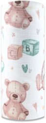 Pielucha tetra druk 70/80 Dziecięcy pokoik 1 szt. 9606. Kocyki dla dzieci Egakids. Za 12.50 zł.