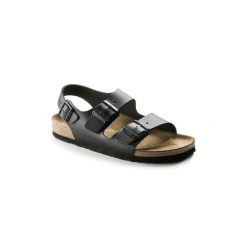 Buty do chodzenia męskie Birkenstock Milano. Sandały męskie Birkenstock, z materiału, bez zapięcia. Za 761.00 zł.