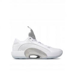 Buty koszykarskie męskie Nike Air Jordan XXXV. Białe buty sportowe męskie Nike, z gumy, bez zapięcia, do koszykówki, Nike Air Jordan. Za 709.00 zł.