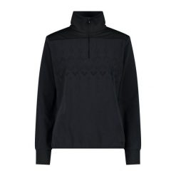 Bluza damska turystyczna CMP 34G4206. Niebieskie bluzy sportowe damskie CMP, xs, bez wzorów, bez kaptura, trekkingowe. Za 239.99 zł.