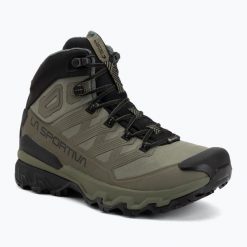 Buty trekkingowe La Sportiva Ultra Raptor 3 Mid GTX. Zielone trekkingi męskie La Sportiva, trekkingowe, gore-tex. Za 859.99 zł.