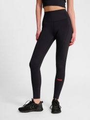 Damskie legginsy Hummel Hiit Intensity. Czarne bielizna termoaktywna damska Hummel, xs, bez wzorów, z materiału, bez ramiączek. Za 273.65 zł.
