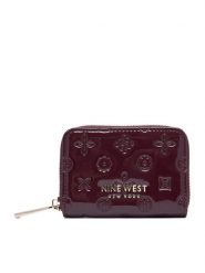 Nine West Portfel CEO-NW-W1-005-AW26 Bordowy. Czerwone portfele damskie Nine West, bez wzorów, ze skóry. Za 69.99 zł.