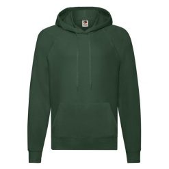 Lekka Męska Bluza Z Kapturem. Zielone bluzy męskie Fruit of the Loom, l, bez wzorów, z kapturem. Za 74.99 zł.