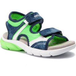 Sandały GEOX - J S.Flexyper B. A J929DA 01413 C4457 M Blue/Fluo Green. Sandały chłopięce Geox. Za 239.00 zł.