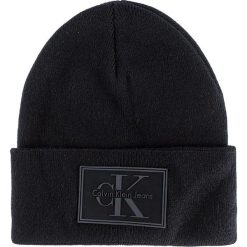 Czapka CALVIN KLEIN JEANS - J Re-Issue Beanie K50K503426 001. Czarne czapki i kapelusze męskie Calvin Klein Jeans. W wyprzedaży za 159.00 zł.
