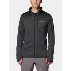 Bluza Polarowa Męska Columbia Park View. Czarne bluzy męskie Columbia, m, bez wzorów, z polaru, bez kaptura, trekkingowe. Za 329.00 zł.