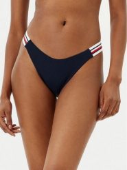 Tommy Hilfiger Dół od bikini UW0UW05828 Granatowy. Niebieskie bikini damskie Tommy Hilfiger, m, bez wzorów. Za 119.99 zł.