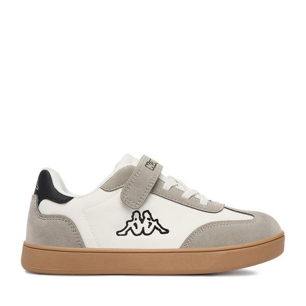 Sneakersy Kappa. Białe trampki i tenisówki chłopięce Kappa, bez wzorów, bez zapięcia. Za 109.99 zł.